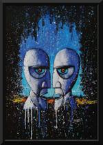 Quadro Banda Pink Floyd The Division Bell Clássico 42x29cm