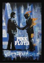 Quadro Banda Pink Floyd Wish You Were Here Rock 42x29cm Quadro Banda Pink Floyd Wish You Were Here Rock 42x29cm