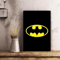 Quadro Batman decorativo Heróis Tela de Tecido Quadro Batman decorativo Heróis Tela de Tecido