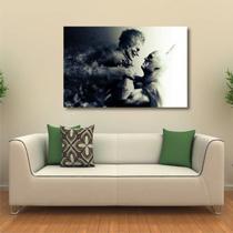 Quadro Batman e Coringa decorativo Tela em Tecido Quadro Batman e Coringa decorativo Tela em Tecido