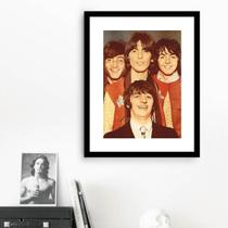 Quadro Beatles Anos 70 - 60x48cm