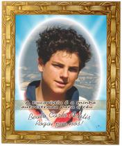 Quadro Beato Carlo Acutis, Mod. 01, Tam. 30x25cm. Angelus