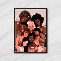 Quadro Beleza Humana 33x24cm - com vidro Quadro Beleza Humana 33x24cm - com vidro