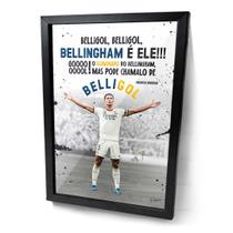 Quadro Bellingham Narração Histórica Belligol Real Madrid