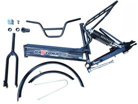 Quadro Bicicleta Elétrica Com Suspensão Traseira Smart Brasil PTO Quadro Bicicleta Elétrica Com Suspensão Traseira Smart Brasil PTO