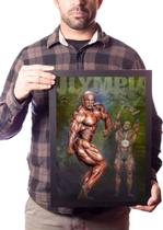 Quadro Big Ramy Fisiculturista Academia Arte