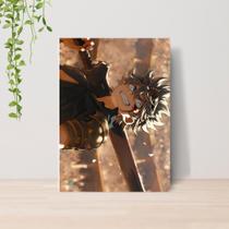 Quadro Black Clover Anime A4 Placa MDF 09