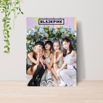 Quadro Black Pink Kpop A4 Placa MDF 07
