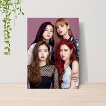 Quadro Black Pink Kpop A4 Placa MDF 14