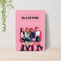 Quadro Black Pink Kpop A4 Placa MDF 15