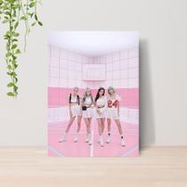 Quadro Black Pink Kpop A4 Placa MDF 16