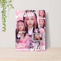 Quadro Black Pink Kpop A4 Placa MDF 17