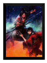 Quadro Blade A Lâmina Do Imortal Mangá Arte Moldurada Quadro Blade A Lâmina Do Imortal Mangá Arte Moldurada