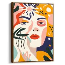 Quadro Boho das Cores e Flores da Alma