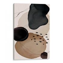 Quadro Boho Elementos Orgânicos em Tons Neutros