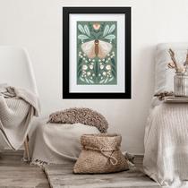 Quadro Borboleta Boho - 60x48cm