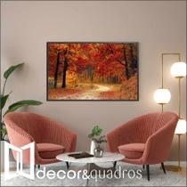 Quadro Bosque Outono