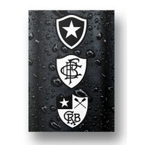 Quadro Botafogo O Glorioso Placa Metal Decorativa 20x28 Quadro Botafogo O Glorioso Placa Metal Decorativa 20x28