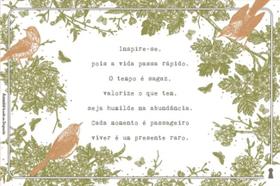 Quadro Box Inspire-se em MDF 40x60x4cm