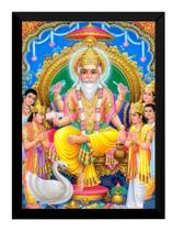 Quadro Brahma Deus Da Criação Arte Índia Hinduísmo Mantra