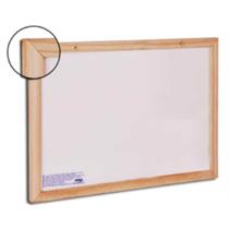 Quadro Branco 40x30 - Moldura em Madeira