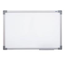 Quadro Branco 60x40 Moldura em aluminio soft com porta apagador