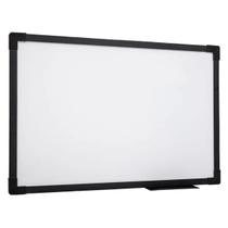 Quadro branco 60x40 Stalo MDF com Moldura Preta Acompanha porta apgador