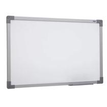 Quadro branco 70x50 Stalo Lousa com moldura aluminio soft