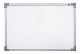 Quadro Branco 90x60cm Moldura Alumínio MDF Parede Avisos Escola Industria