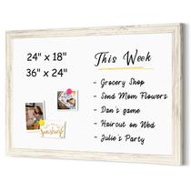 Quadro Branco Apagável 4 THOUGHT 61 x 46 cm Magnético com Moldura de Madeira Quadro Branco Apagável 4 THOUGHT 61 x 46 cm Magnético com Moldura de Madeira