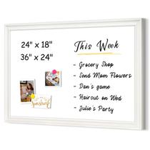 Quadro Branco Apagável 4 THOUGHT 61x46 cm Magnético com Moldura de Madeira Quadro Branco Apagável 4 THOUGHT 61x46 cm Magnético com Moldura de Madeira