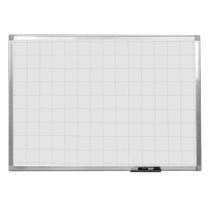 Quadro Branco de Fórmica Quadriculado com Moldura em Alumínio 150 x 120 cm Ref.8056 Quadro Branco de Fórmica Quadriculado com Moldura em Alumínio 150 x 120 cm Ref.8056