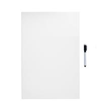 Quadro Branco Liso 40X60 Cm De Metal + Caneta