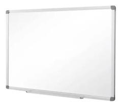 Quadro Branco Lousa Magnetico 40X30Cm Moldura Aluminio Keep - Multilaser