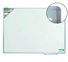 Quadro Branco LUXO 70x50 cm Melamínico Fórmica Base MDF com Moldura de Alumínio LUXO 5202 Quadro Branco LUXO 70x50 cm Melamínico Fórmica Base MDF com Moldura de Alumínio LUXO 5202