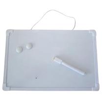 Quadro Branco Magnético 30x20cm com Caneta e Ímãs