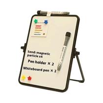 Quadro Branco Magnético Dupla Face Durável Para Mesa, Quadro De Desenho, Escrita E Mensagens, Vários