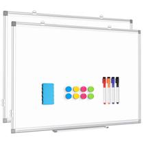 Quadro Branco Magnético Dupla Face QUEENLINK 2 Unidades 91x61cm Quadro Branco Magnético Dupla Face QUEENLINK 2 Unidades 91x61cm