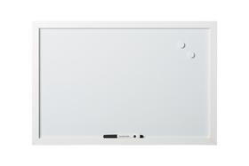 Quadro Branco Magnético MasterVision 61x46 cm para Caneta Apagável