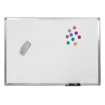 Quadro Branco Magnético Office 120x90 cm Aço Alumínio Quadro Branco Magnético Office 120x90 cm Aço Alumínio
