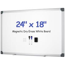 Quadro Branco Magnético Scribanx 61 x 46 cm com Kit para Apagamento a Seco Quadro Branco Magnético Scribanx 61 x 46 cm com Kit para Apagamento a Seco