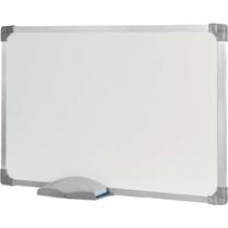 Quadro branco moldura aluminio 090x060cm stalo