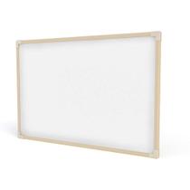 Quadro Branco Moldura Madeira 060X040CM Neo - Pacote com 02