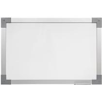 Quadro Branco Moldura Madeira 150X120CM SOFT Prime Prata Quadro Branco Moldura Madeira 150X120CM SOFT Prime Prata