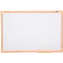 Quadro Branco Moldura Madeira 30X40CM UV MDF SOFT com 02 Quadro Branco Moldura Madeira 30X40CM UV MDF SOFT com 02