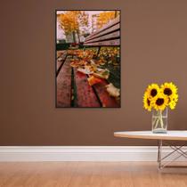 Quadro Branco Praça Outono