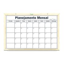 Quadro Branco Standard Mensal 60x40 Souza - 1127