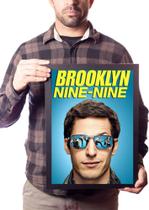 Quadro Brooklyn 99 Jake Peralta Poster Moldurado Quadro Brooklyn 99 Jake Peralta Poster Moldurado