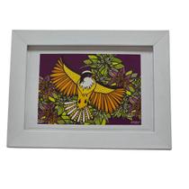 Quadro Bruna Fraga PP - Pássaro Bem-te-vi