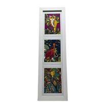 Quadro Bruna Fraga Trio M - Pássaros Modelo 1 Quadro Bruna Fraga Trio M - Pássaros Modelo 1